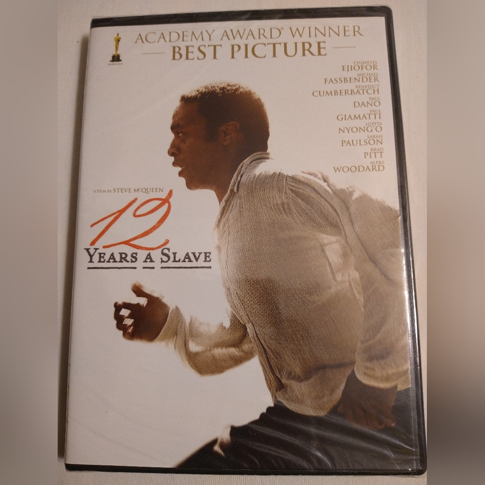 20TH CENTURY FOX ACADEMY AWARD BEST PICTURE '12 YEARS A SLAVE' SEALED (NWT)